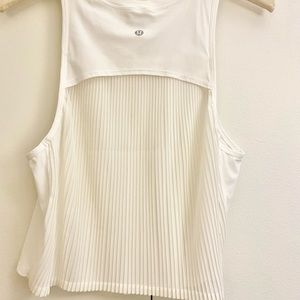 Lululemon Just Pleat It Tank